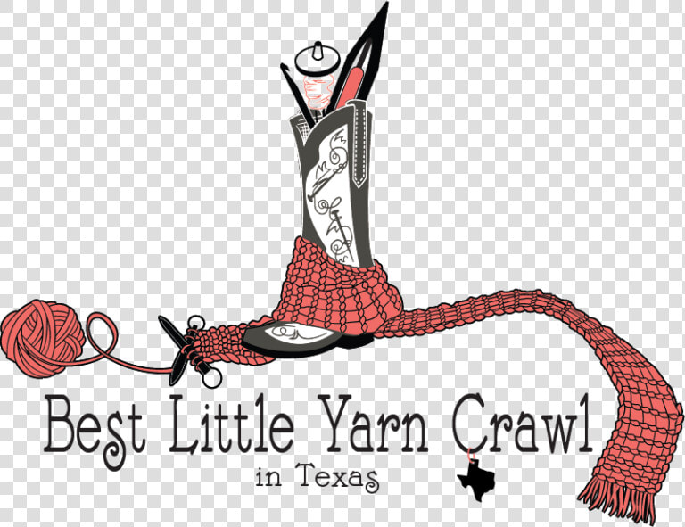 Yarn Crawl Logo 2019   Best Little Yarn Crawl In Texas  HD Png DownloadTransparent PNG