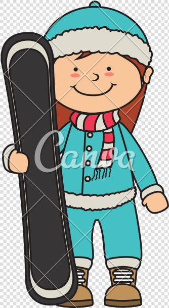 Girl Snowboarding Png  Transparent PngTransparent PNG