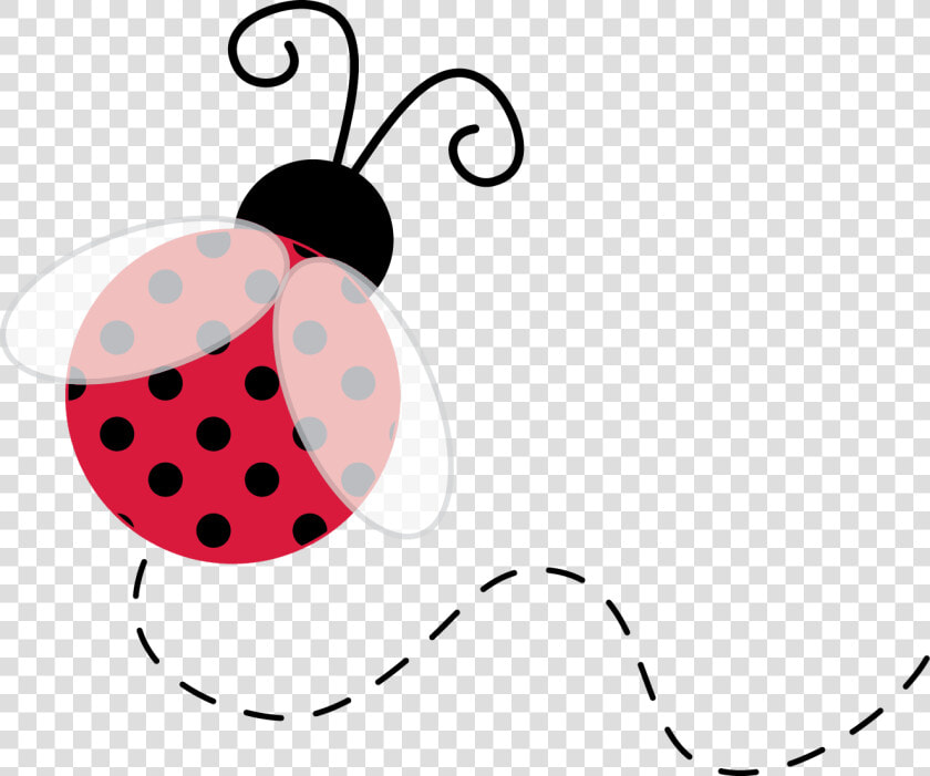 Bug Clipart Embroidery   Lady Bug Flying Clip Art  HD Png DownloadTransparent PNG