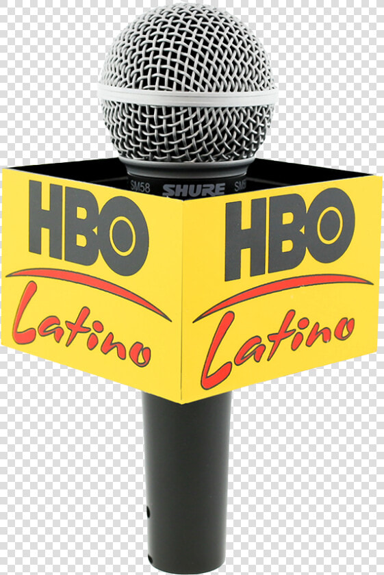 Hbo Latino Rectangle Mic Flag   Mic Flag News Microphone  HD Png DownloadTransparent PNG