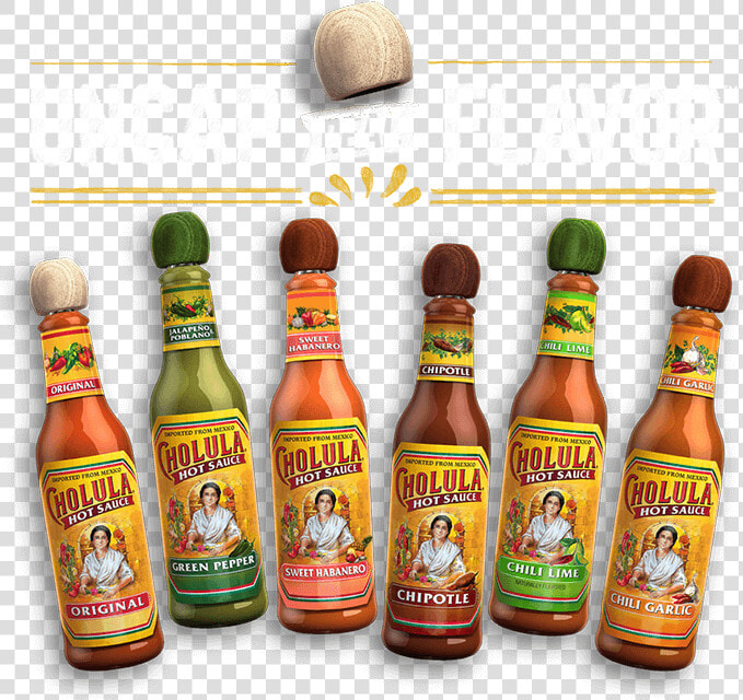 Uncap Real Flavor   Cholula Hot Sauce Canada  HD Png DownloadTransparent PNG