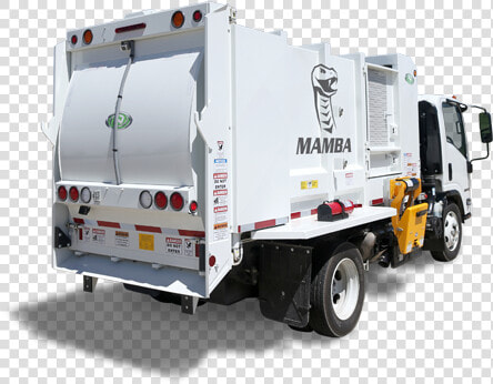 Mamba Satellite Side Loader   Garbage Truck  HD Png DownloadTransparent PNG