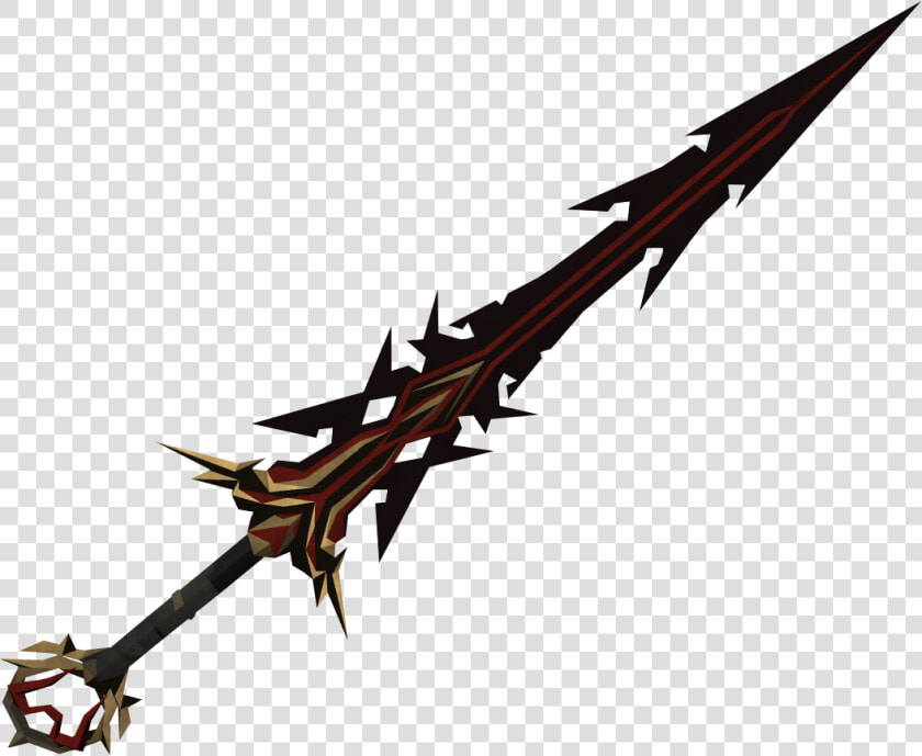 Lucky Zamorak Godsword The Runescape Wiki Png Oblivion   Espada Rpg Png  Transparent PngTransparent PNG