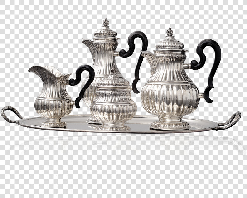 Buccellati   Tea   Coffee Sets   Piemontese Tea And   Antique  HD Png DownloadTransparent PNG