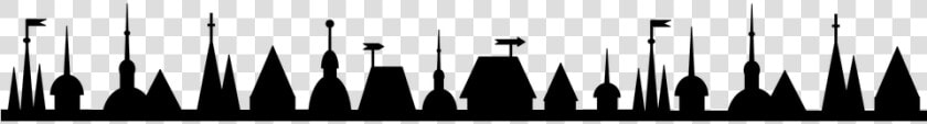 Town  City  Gothic  Lineament  Medieval  Silhouette   Png Town  Transparent PngTransparent PNG