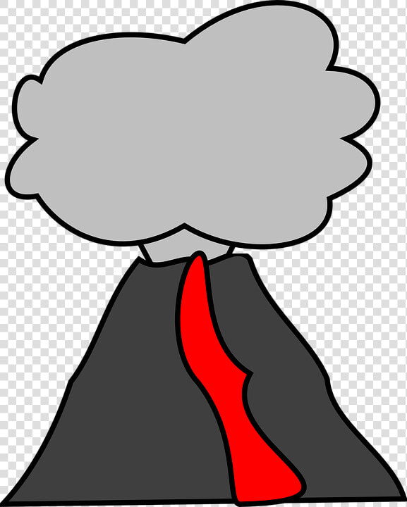 Volcano  Eruption  Outbreak  Lava  Mountain  Cloud   Cartoon Volcanoes Gif Png  Transparent PngTransparent PNG