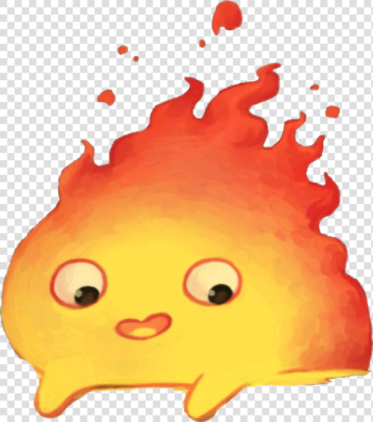  calcifer  lechateauambulant   Transparent Background Calcifer Gif  HD Png DownloadTransparent PNG