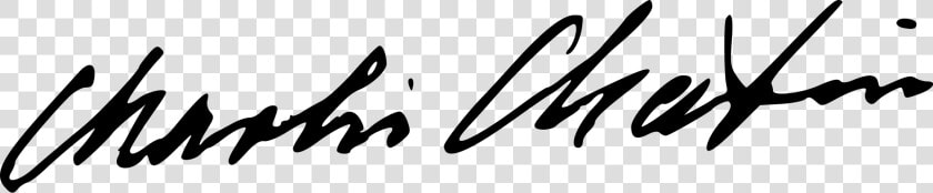 Charlie Chaplin Signature Clip Arts   Charlie Chaplin Signature  HD Png DownloadTransparent PNG