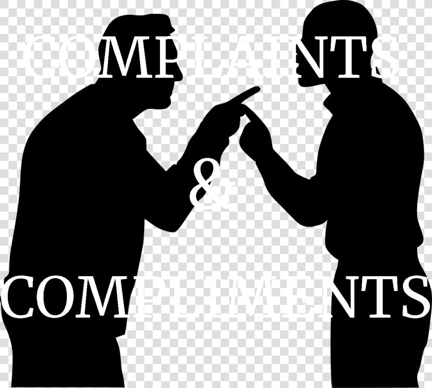 Silhouette Of People Arguing  HD Png DownloadTransparent PNG