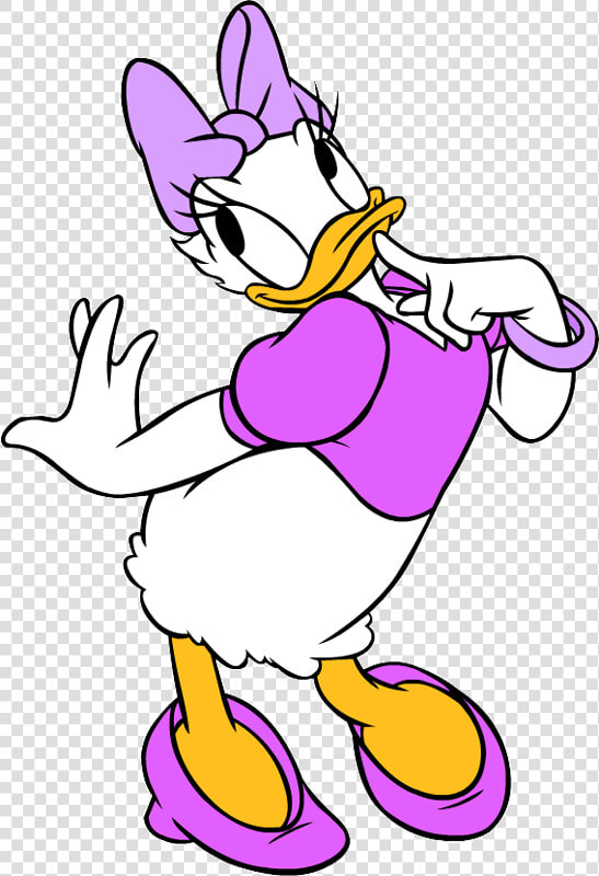 Daisy Duck Is A Cartoon Character Created In 1940 By   Daisy Donald Duck  HD Png DownloadTransparent PNG