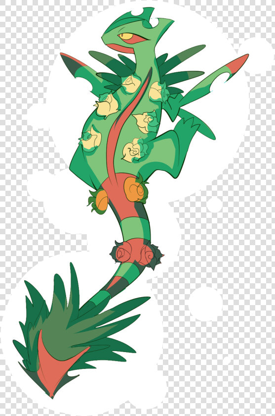 Mega Sceptile Sceptile Pokemon Hoenn Gen 3 Pokemon   Pixel Art Pokemon Sceptil  HD Png DownloadTransparent PNG