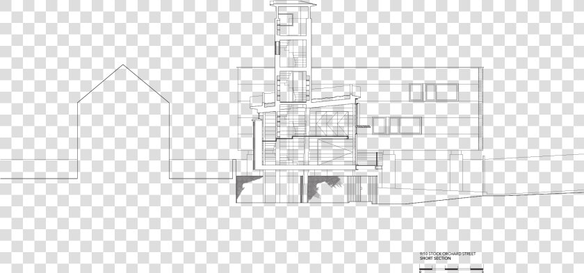 Prespective Drawing Street Corner   Technical Drawing  HD Png DownloadTransparent PNG