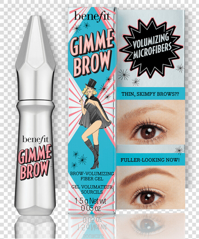 Gimme Brow Volumizing Eyebrow Gel   Benefit Gimme Brow Volumizing Fiber Gel 5  HD Png DownloadTransparent PNG