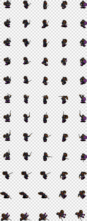 Saxon Swordsman   Top Down Warrior Sprite  HD Png DownloadTransparent PNG