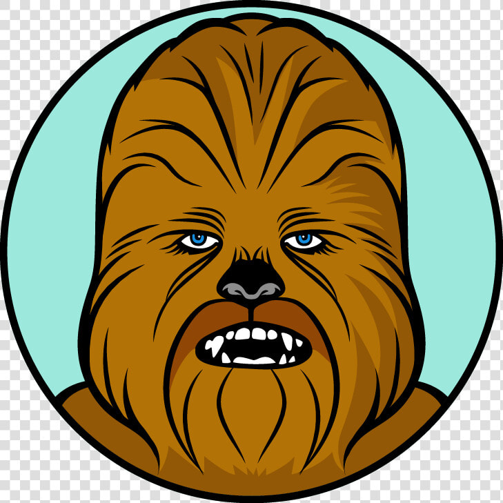 Transparent Star Wars Clip Art   Star Wars Chewbacca Vector  HD Png DownloadTransparent PNG