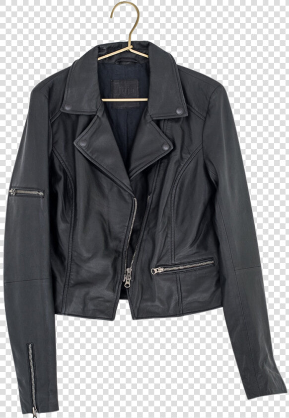 Product Vector Leather   Leather Jacket  HD Png DownloadTransparent PNG