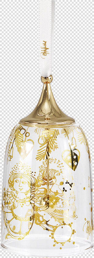 Wiinblad Christmas Bell Gold H10 Bw Christmas   Bjørn Wiinblad Klokke  HD Png DownloadTransparent PNG