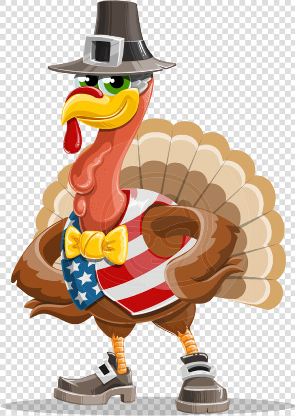 Cartoon Turkeys With Hat  HD Png DownloadTransparent PNG