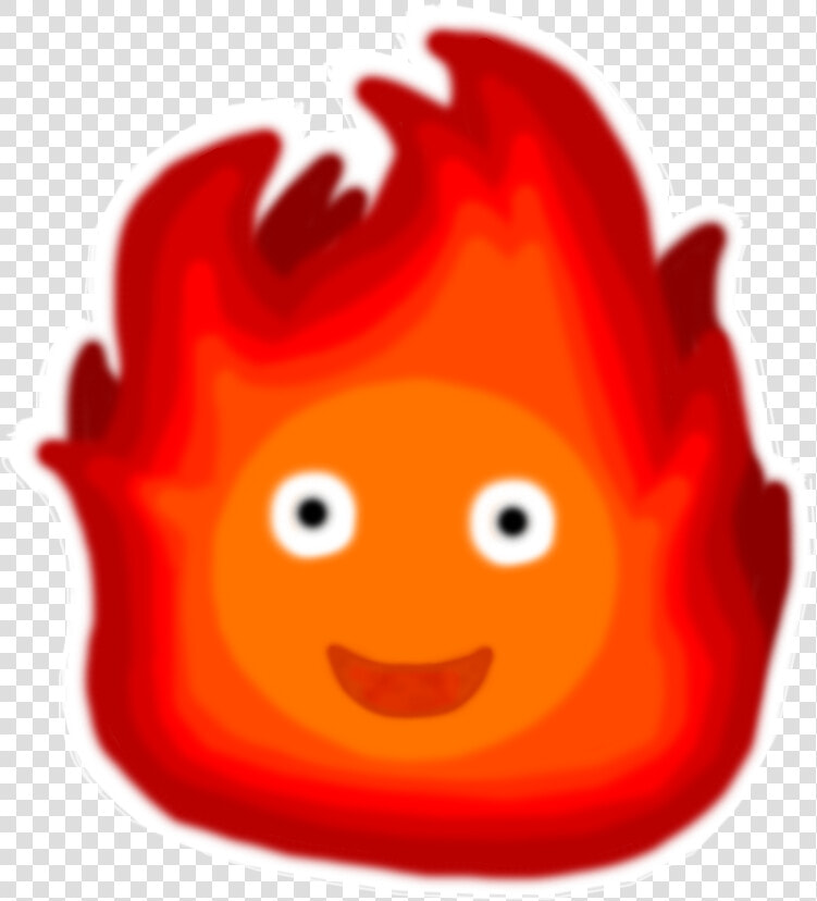 Calcifer   Cartoon  HD Png DownloadTransparent PNG