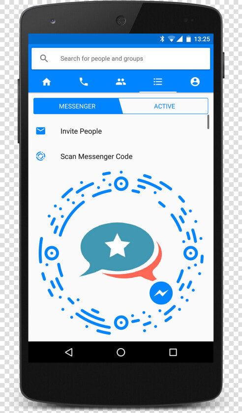 Scan Messenger Code Facebook  HD Png DownloadTransparent PNG