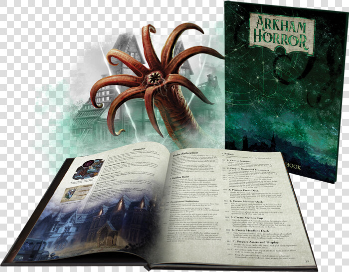 Arkham Horror Third Edition Board Game  HD Png DownloadTransparent PNG