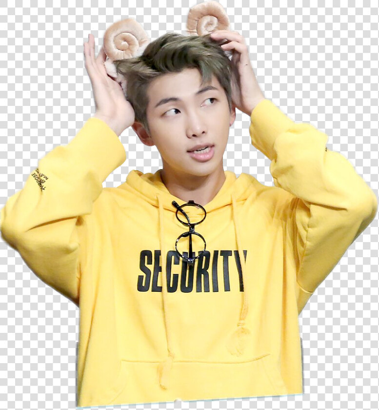 Rap Monster♡ Armybts Bts Rapmonster Yellow Freetoedit   Rap Monster Png Bts  Transparent PngTransparent PNG