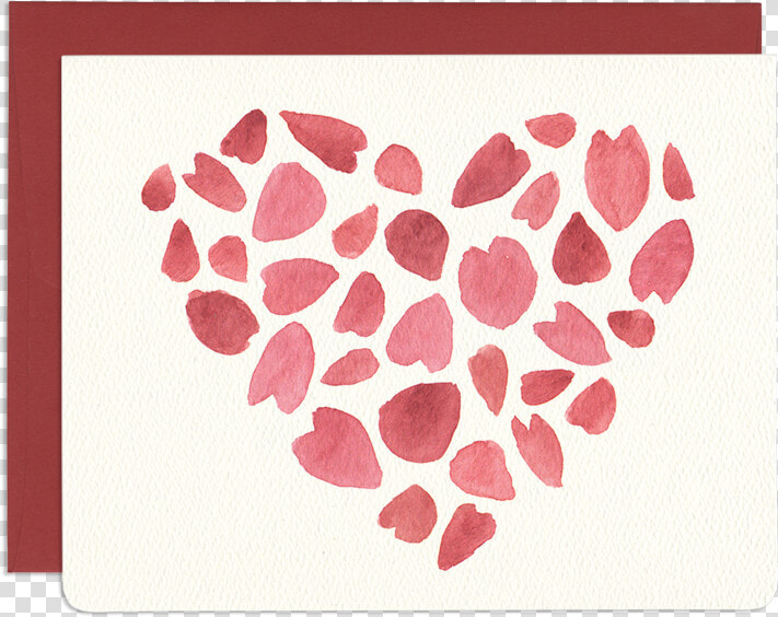 Romantic Petal Greeting Card   Greeting Card  HD Png DownloadTransparent PNG