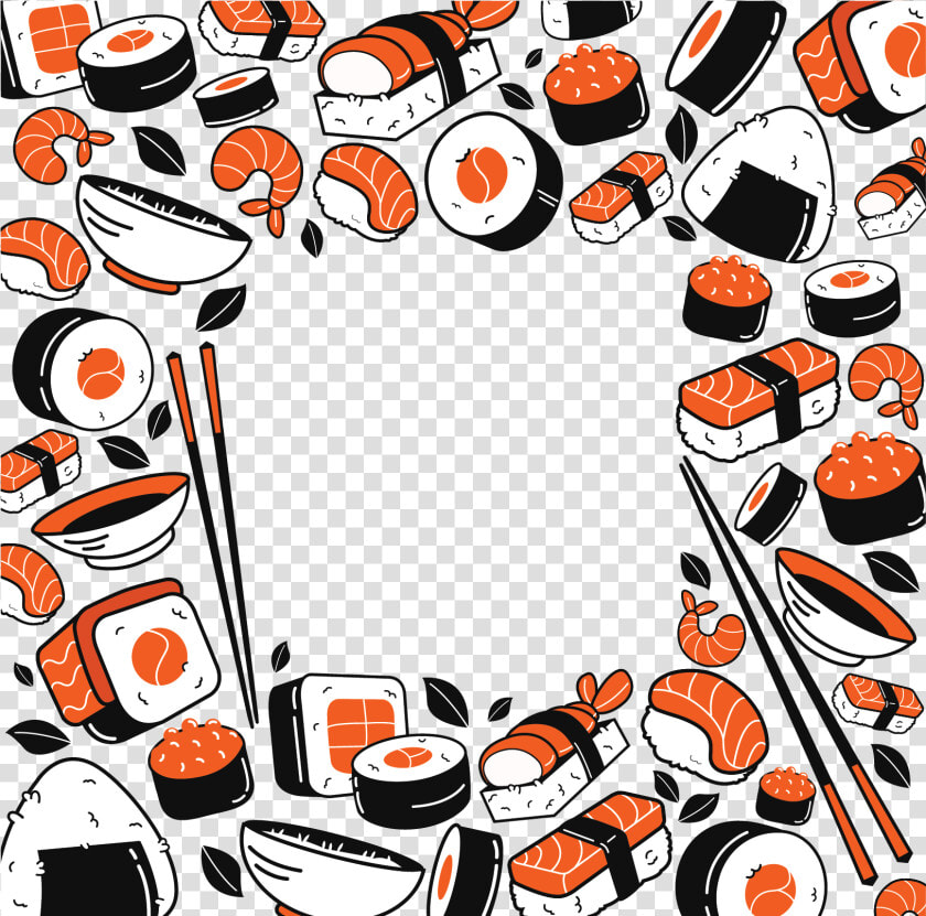 Sushi  Japanese Cuisine  Bonsai Sushi Bar  Orange    Tao Kae Noi Logo  HD Png DownloadTransparent PNG