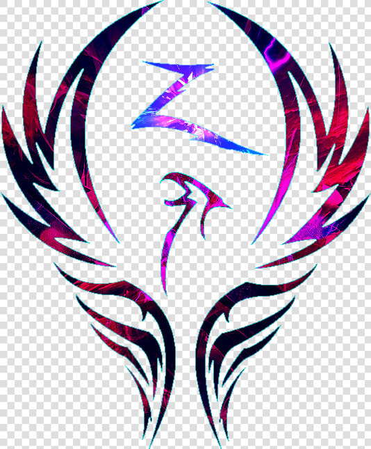 Transparent Phoenix From Ashes Clipart   Tribal Rising Phoenix Tattoo  HD Png DownloadTransparent PNG