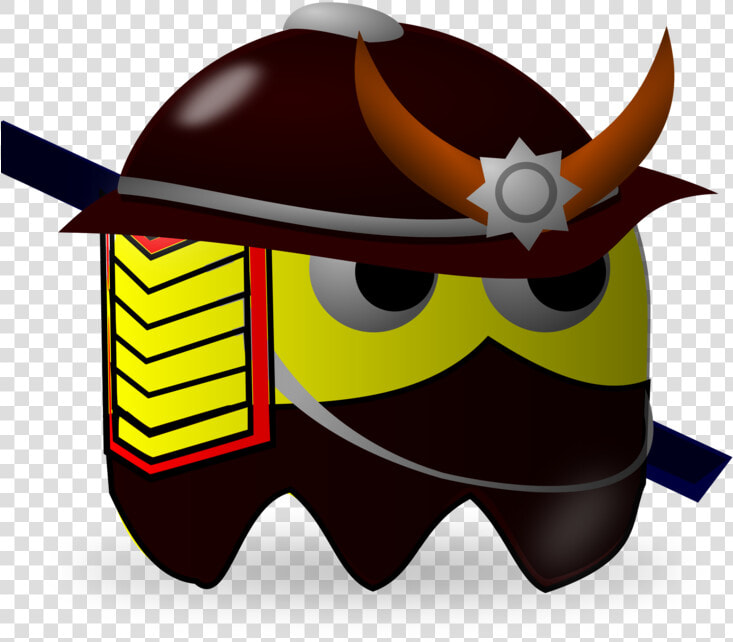 Transparent Samurai Helmet Png   Pacman Samurai  Png DownloadTransparent PNG