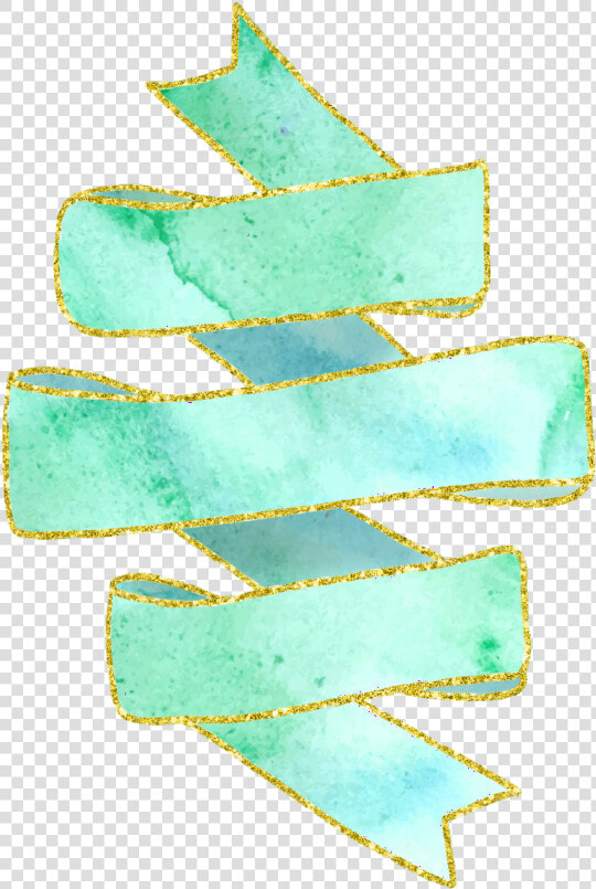  ftestickers  ribbon  banner  floral  teal  blue  green   Symmetry  HD Png DownloadTransparent PNG