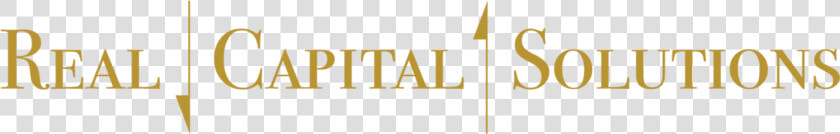 Real Capital Solutions   Real Capital Solutions Logo  HD Png DownloadTransparent PNG