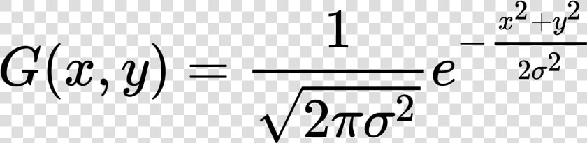 Gaussian Kernel Density Formula  HD Png DownloadTransparent PNG