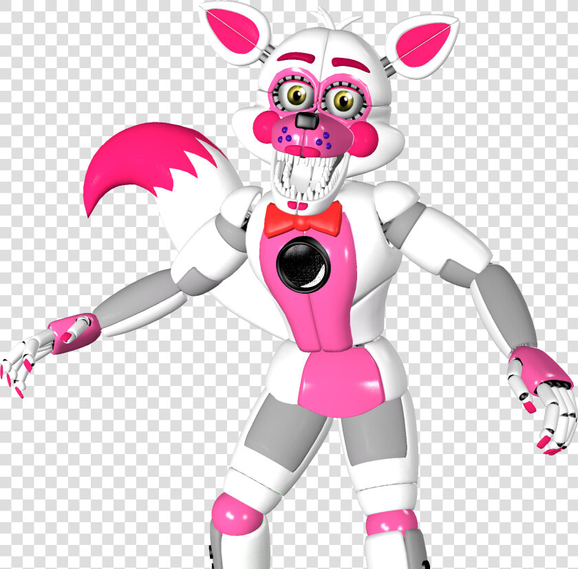 Clip Art Freddy S Rendering Video   Fnaf Sl Funtime Foxy Render  HD Png DownloadTransparent PNG