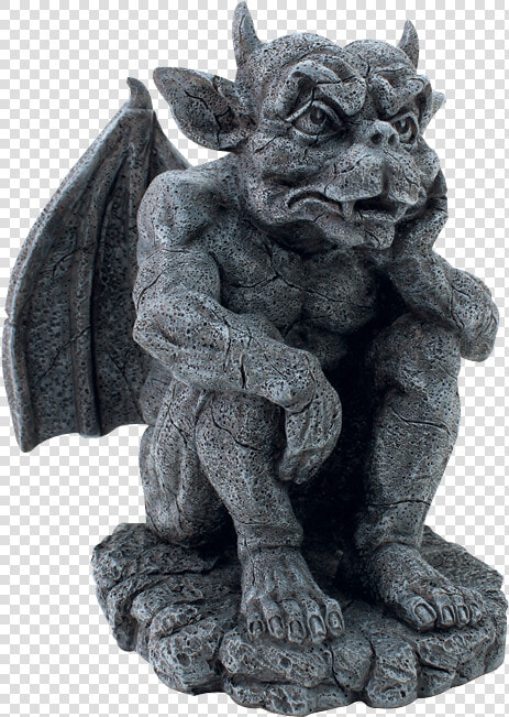 Musing Gargoyle Statue   Gargoyle  HD Png DownloadTransparent PNG