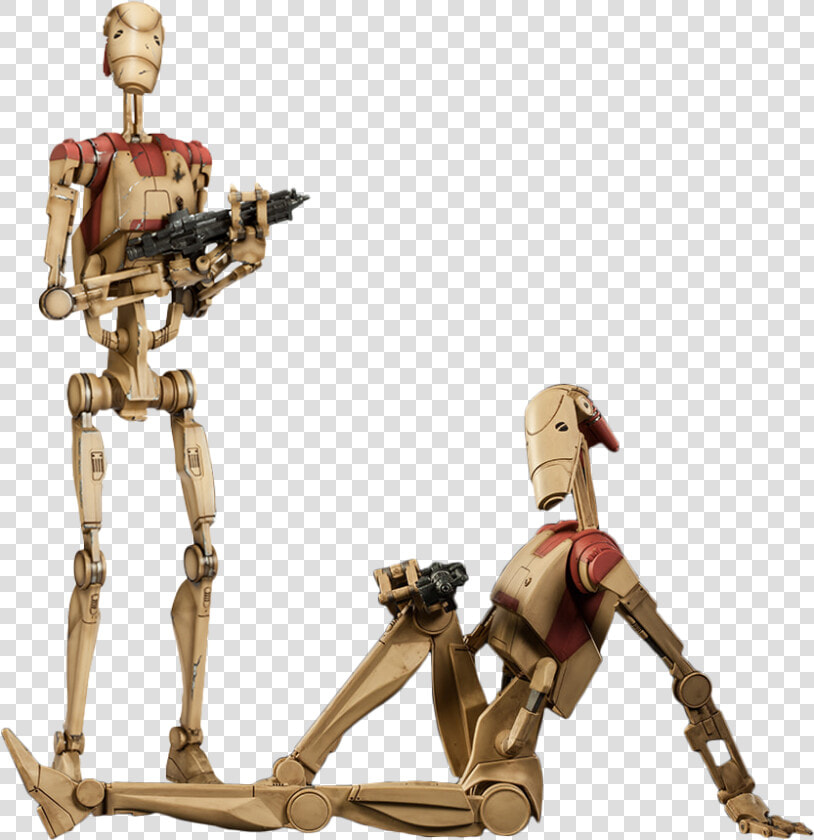 Star Wars Battle Droid Action Figure  HD Png DownloadTransparent PNG