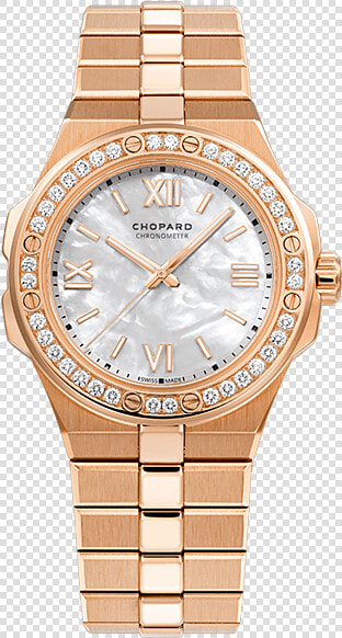 Alpine Eagle Small 295370 5002   Chopard Montre Alpine Eagle Femme  HD Png DownloadTransparent PNG