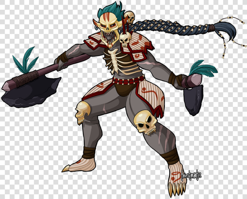 My Laughing Skull Warrior  Shok The Gasher They Take   Laughing Skull Fan Art  HD Png DownloadTransparent PNG