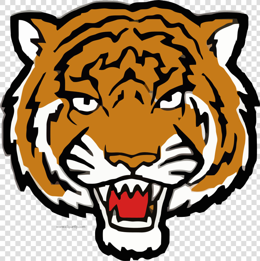 But Angry Tiger Face Clipart Png Image Www   St Philip Catholic Central High School Logo  Transparent PngTransparent PNG