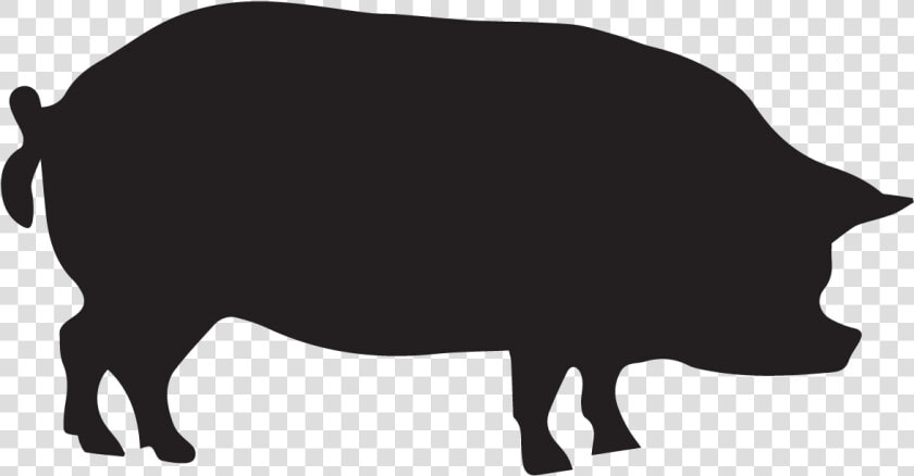 Guinea Pig Silhouette Clip Art   Beef Pork Chicken Lamb  HD Png DownloadTransparent PNG