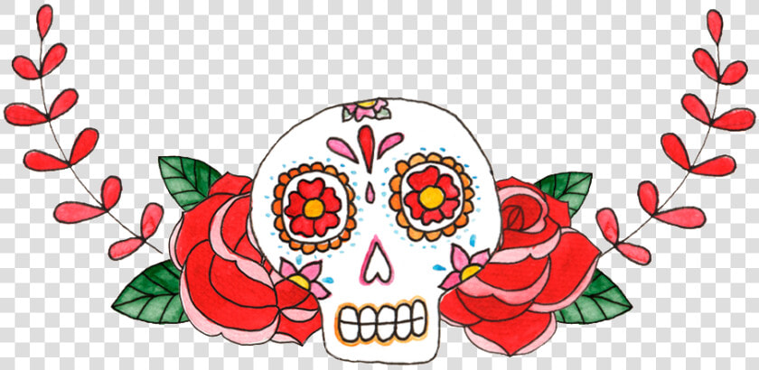 Vector Skeleton Day The Dead   Tattoo  HD Png DownloadTransparent PNG