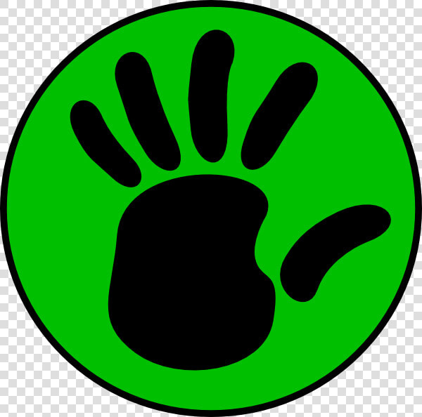 Green Hand Svg Clip Arts   Left Hand Clip Art  HD Png DownloadTransparent PNG