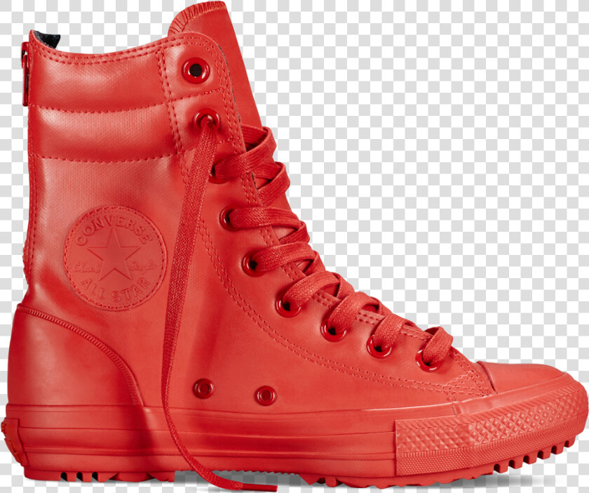 Botas Altas Chuck Taylor All Star De Goma Rojo rojo rojo   Converse Chuck Taylor All Star Hi Rise Boot Rubber  HD Png DownloadTransparent PNG