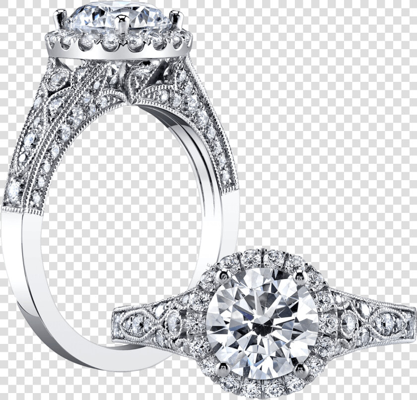 Unique Rings Sylvie Collection   Unique Solitaire Ring Designs  HD Png DownloadTransparent PNG