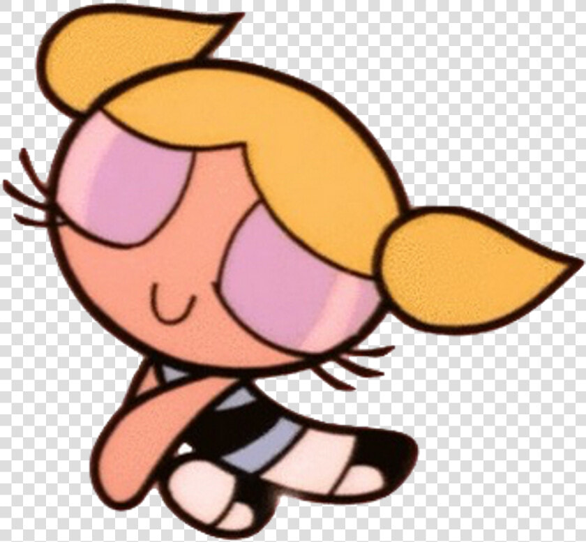  stickers  transparent  aesthetic  cute  powerpuffgirls   Bubbles Powerpuff Girls Sticker  HD Png DownloadTransparent PNG