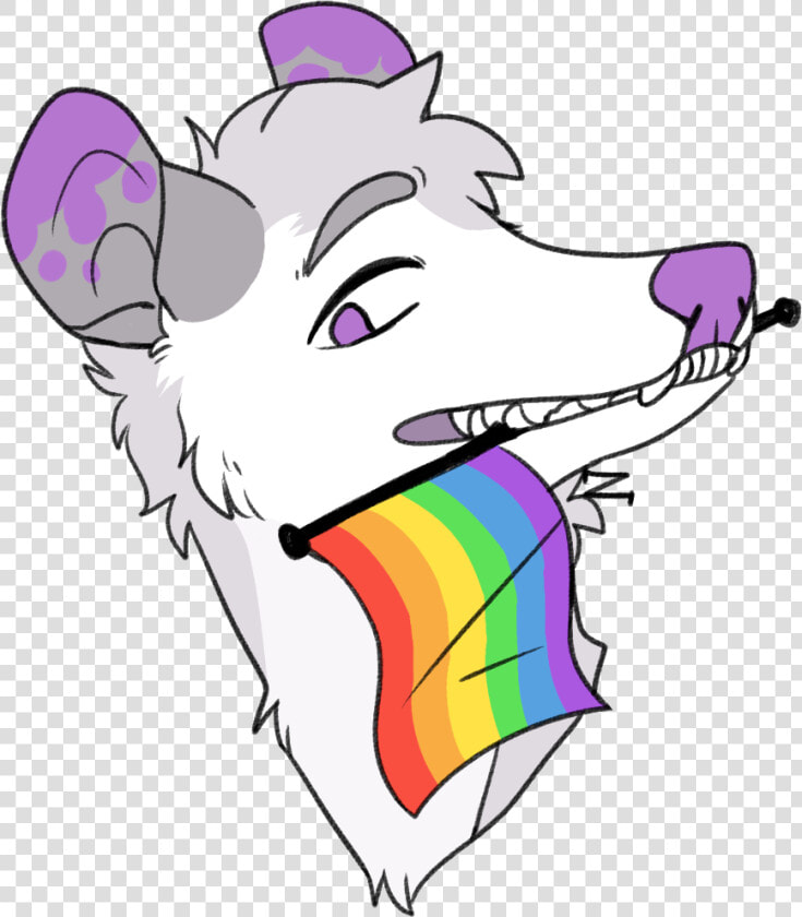 Opossums Can Be Gay  zachriel  Clipart   Png Download   Cartoon  Transparent PngTransparent PNG