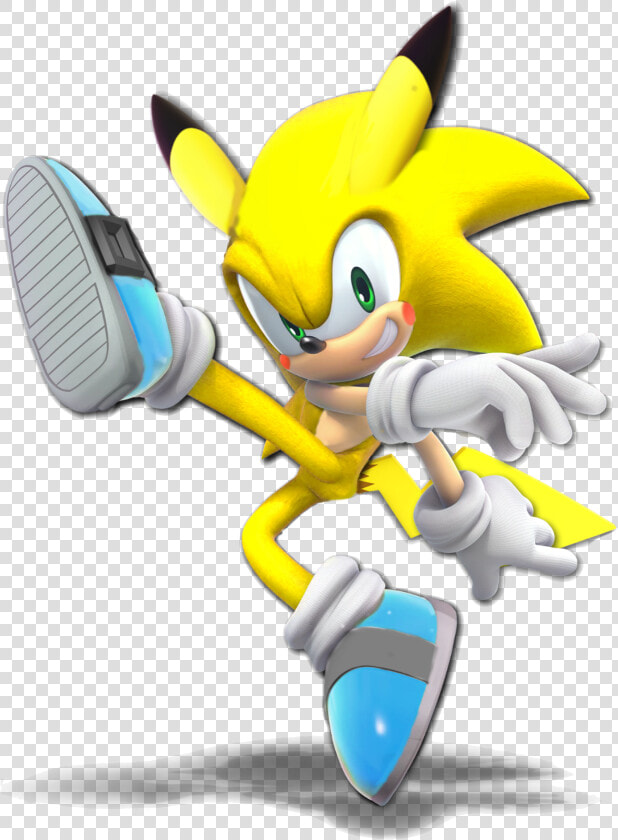 Ultimatei Made A Sonichu Render For Ultimate   Super Smash Bros Ultimate Super Sonic  HD Png DownloadTransparent PNG