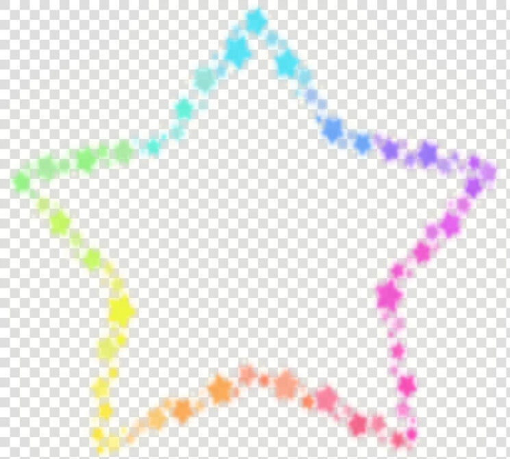  soft  cyber  goth  rainbow  star  cybergoth  edit   Craft  HD Png DownloadTransparent PNG