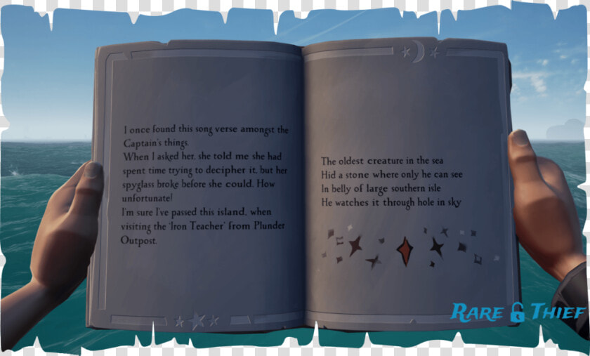 The Patient One  Stars Of A Thief   Sea Of Thieves Wanda  39 s Journals  HD Png DownloadTransparent PNG