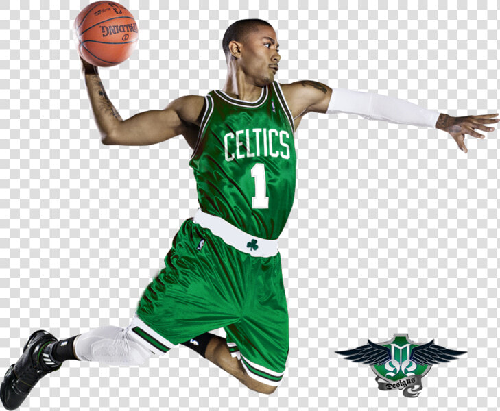 Derrick Rose Celtics Jersey  HD Png DownloadTransparent PNG